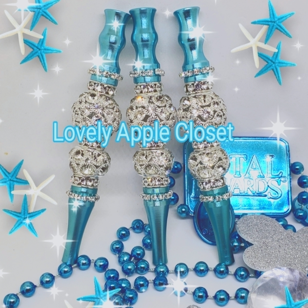 Bling Blunt Holder - Aqua Sparkle